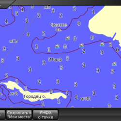Карта Псково-Чудского озера для GARMIN