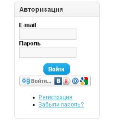 Модуль входа и регистрации Loginza для OpenCart 1.5.x