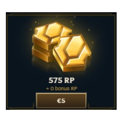 Riot Points League of Legends West, Nordic-East