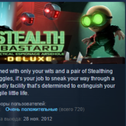 Stealth Bastard Deluxe STEAM KEY REGION GLOBAL РОССИЯ ЛИЦЕНЗИЯ