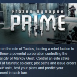 Frozen Synapse Prime 2 in 1 💎 STEAM KEY GLOBAL РОССИЯ