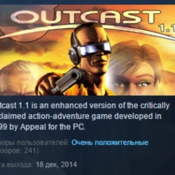 Outcast 1.1  STEAM KEY REGION GLOBAL РОССИЯ