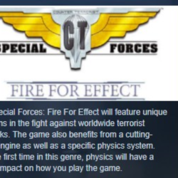 CT Special Forces Fire for Effect STEAM KEY REGION FREE