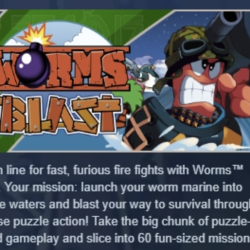 Worms Blast  STEAM KEY REGION GLOBAL РОССИЯ