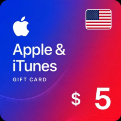 🍎 Подарочная карта Apple iTunes (USA) $5