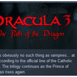 Dracula 3: The Path of the Dragon STEAM KEY РФ СНГ