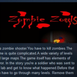 Zombie Zoeds STEAM KEY REGION FREE GLOBAL