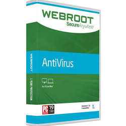 Webroot SecureAnywhere AntiVirus 1 ГОД/1ПК