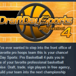 Draft Day Sports Pro Basketball 4 STEAM KEY REGION FREE