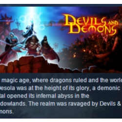Devils & Demons 💎STEAM KEY РФ СНГ СТИМ КЛЮЧ ЛИЦЕНЗИЯ