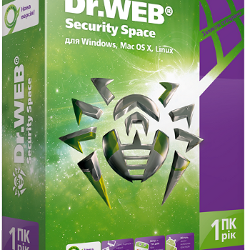 Dr.Web Security Space 1 Год 1 ПК 1моб +150дней REG FREE