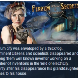 Ferrum's Secrets: Where Is Grandpa? STEAM KEY GLOBAL