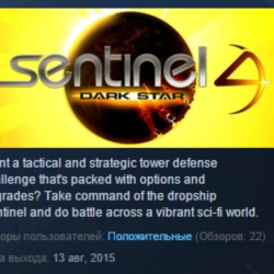 Sentinel 4: Dark Star STEAM KEY REGION GLOBAL РОССИЯ