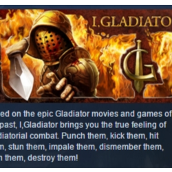 I, Gladiator STEAM KEY REGION FREE GLOBAL РОССИЯ