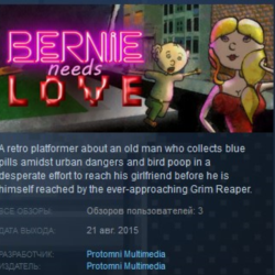 Bernie Needs Love STEAM KEY REGION FREE GLOBAL