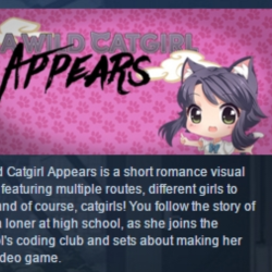 A Wild Catgirl Appears! STEAM KEY REGION FREE GLOBAL