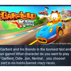 Garfield Kart STEAM KEY REGION FREE GLOBAL РОССИЯ