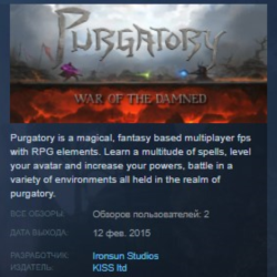 Purgatory: War of the Damned STEAM KEY REGION GLOBAL РОССИЯ ЛИЦЕНЗИЯ