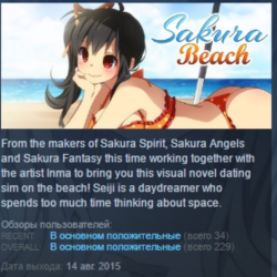 Sakura Beach STEAM KEY REGION GLOBAL РОССИЯ