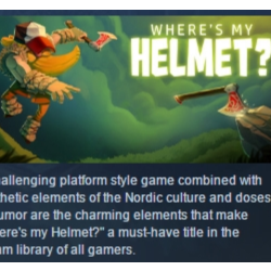 Where's My Helmet? STEAM KEY REGION GLOBAL РОССИЯ ЛИЦЕНЗИЯ