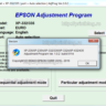 Adjustment program Epson XP-235, XP-235A, XP-332 XP-335