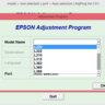 Adjustment program Epson L132, L222, L312, L362, L366