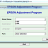 Adjustment program Epson L455, L456