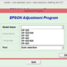 Adjustment program Epson XP-225, XP-322, XP-323,XP-423