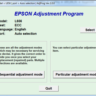 Adjustment program Epson L656