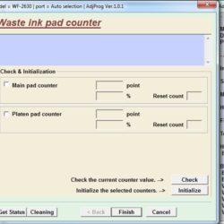 Adjustment program Epson WorkForce WF-2630