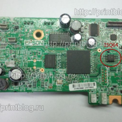 Дампы микросхем от Epson XP-323 версия прошивки UJ16F7
