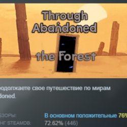 Through Abandoned 2. The Forest STEAM KEY GLOBAL РОССИЯ