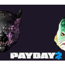 PAYDAY 2 Lycanwulf and The One Below Mask steam key💳0%