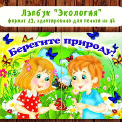 Лэпбук экология электронные макеты