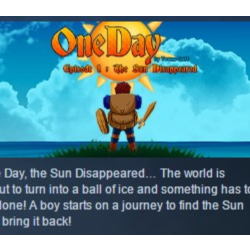 One Day : The Sun Disappeared STEAM KEY REGION FREE