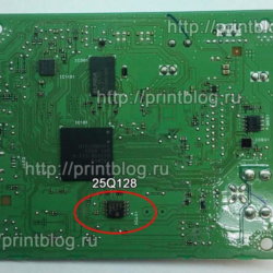 Canon MG5740 дампы 25Q16 25Q128 сброс памперса 5B00