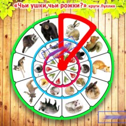 Чьи ушки,чьи рожки круги Луллия электронные макеты