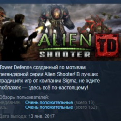 Alien Shooter TD STEAM KEY REGION GLOBAL РОССИЯ