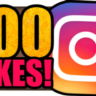 100 лайков Instagram Лайки Инстаграм бесплатно