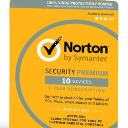 Norton Security Premium 10 активаций на 90 дней