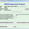 Adjustment program Epson Stylus Photo 1500W (EURO)