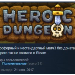 Heroic Dungeon STEAM KEY REGION FREE GLOBAL