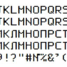 Шрифт ККМ ТВЕС-МИНИ (ttf)