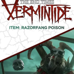 Warhammer End Times - Vermintide Item - Razorfang Poison DLC STEAM KEY REGION GLOBAL
