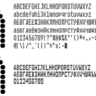 Шрифт ККМ матричного принтера EPSON TM-U950 вер.2(ttf)