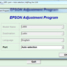 Adjustment program Epson L805 (Latin)