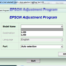 Adjustment program Epson L550 L555 (ESP)