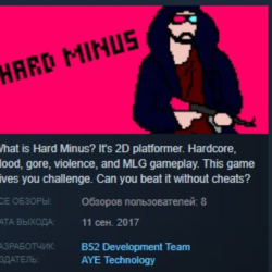 Hard Minus STEAM KEY REGION FREE GLOBAL РОССИЯ