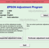 Adjustment program Epson L1800 (сброс памперса)