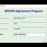 Adjustment Program Epson A700 (Сброс памперса)